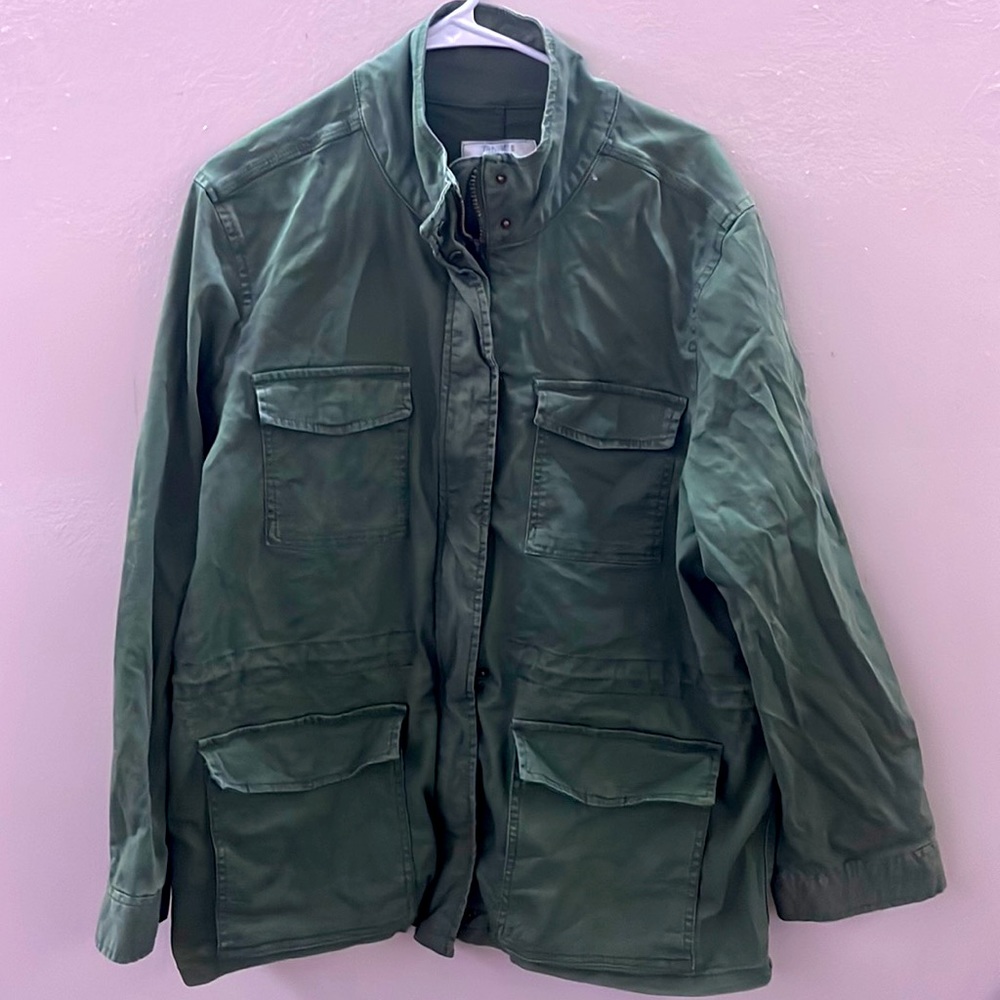 Green XXL jacket by brand time and tru